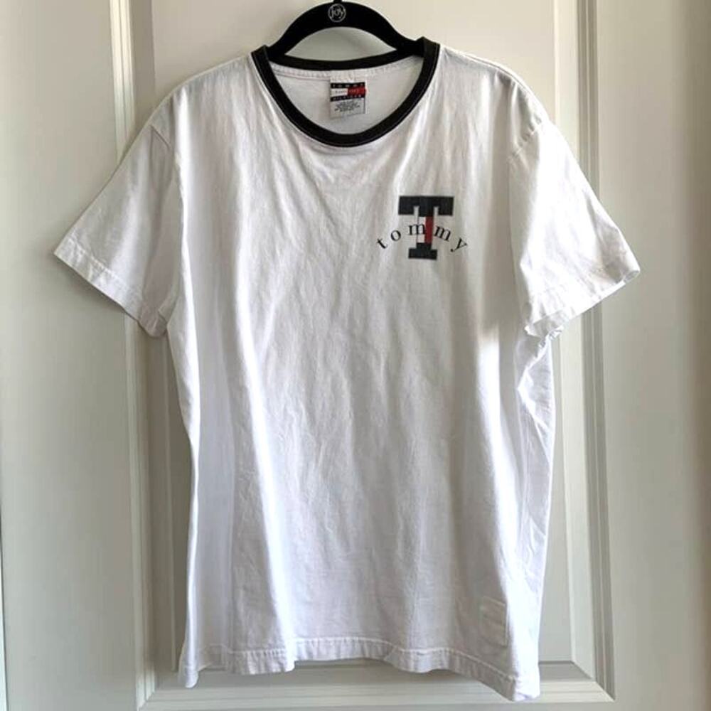 Tommy Hilfiger XL Logo Tee Made In USA